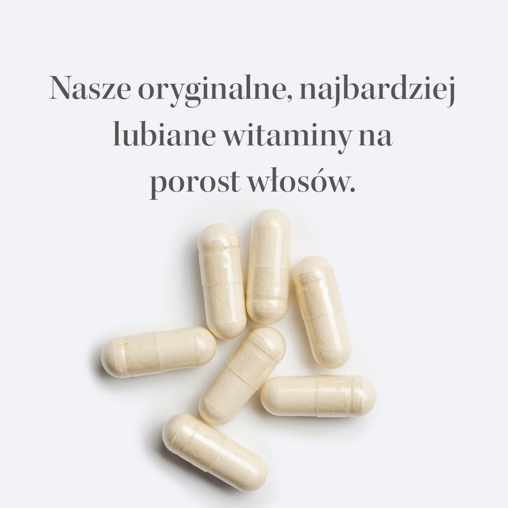 Suplement witaminowy wspomagający zdrowie włosów