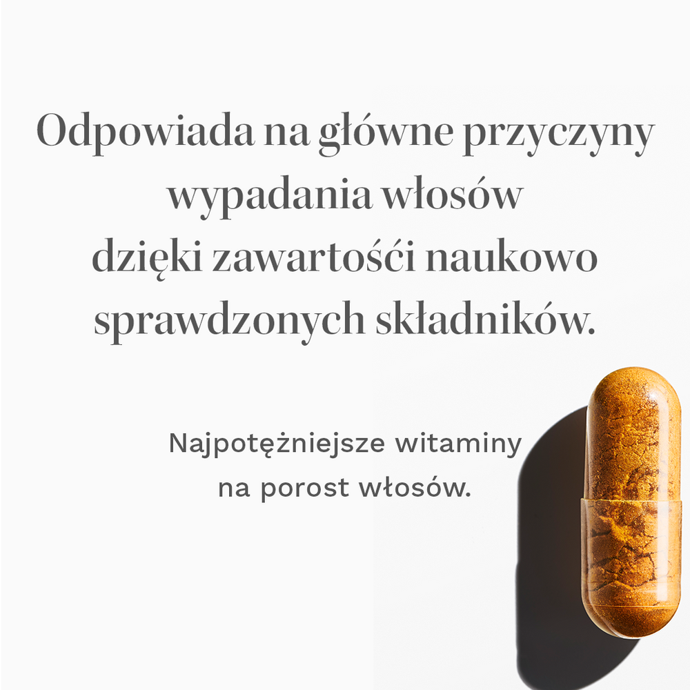Advanced+ Suplement do włosów